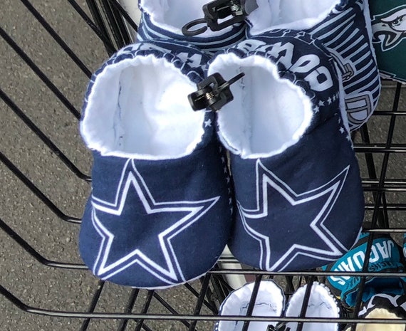 dallas cowboys baby booties