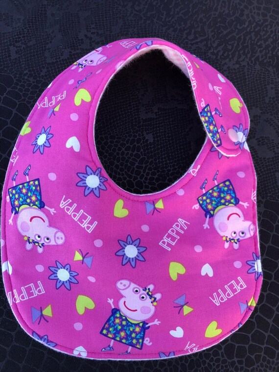 peppa pig bibs