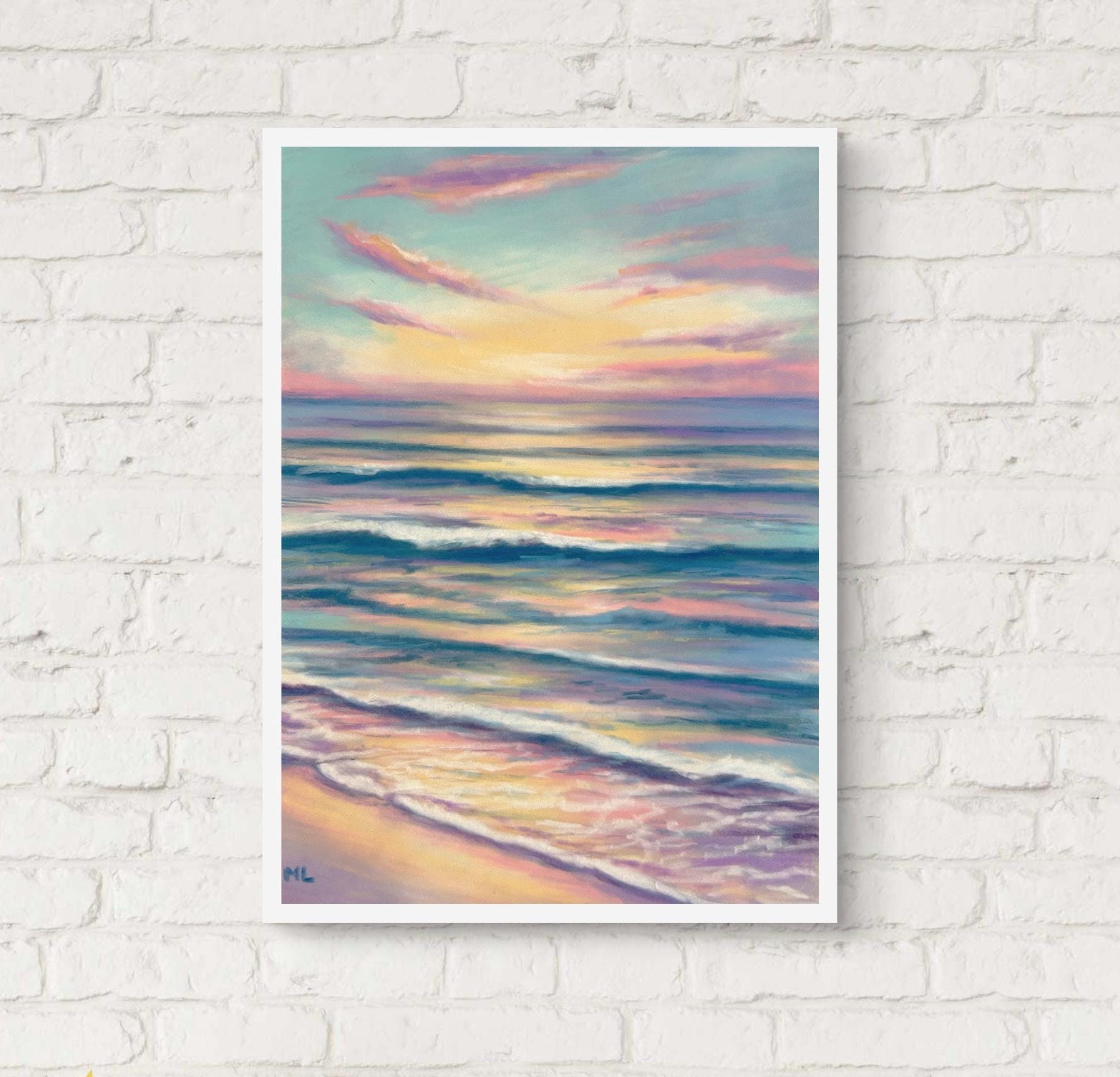 パステル画 都市の風景 (オリジナル) 値段はご交渉ください。 パステル画 都市の風景 (オリジナル) 値段はご交渉ください