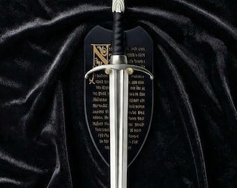 Jon Snows Langklaue – Iron Thrones – Jalic-Klingen aus valyrischem Stahl, HBO-Serie, Replika von Aegon Targaryen, Game of Thrones Cosplay & Geschenk für ihn