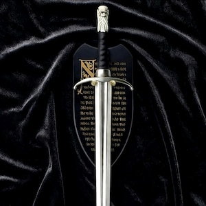 Jon Snow Sword of long claw - Iron Thrones - Valyrian Steel Jalic Blades, HBO series, Replica Aegon Targaryen, GOT Cosplay & Gift for Him