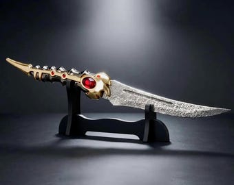 Hoja de acero valyrio de Arya Stark / Réplica del cuchillo Catspaw / Artículo de colección de Iron Thrones / Regalo para él / para ella