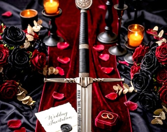 Espada personalizada para hombre, regalo grabado a medida, regalo de boda, regalo de cumpleaños, aniversario, jubilación, recuerdo militar.