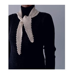 Crochet Skinny Scarf Pattern: Beginner Friendly (PDF Pattern)