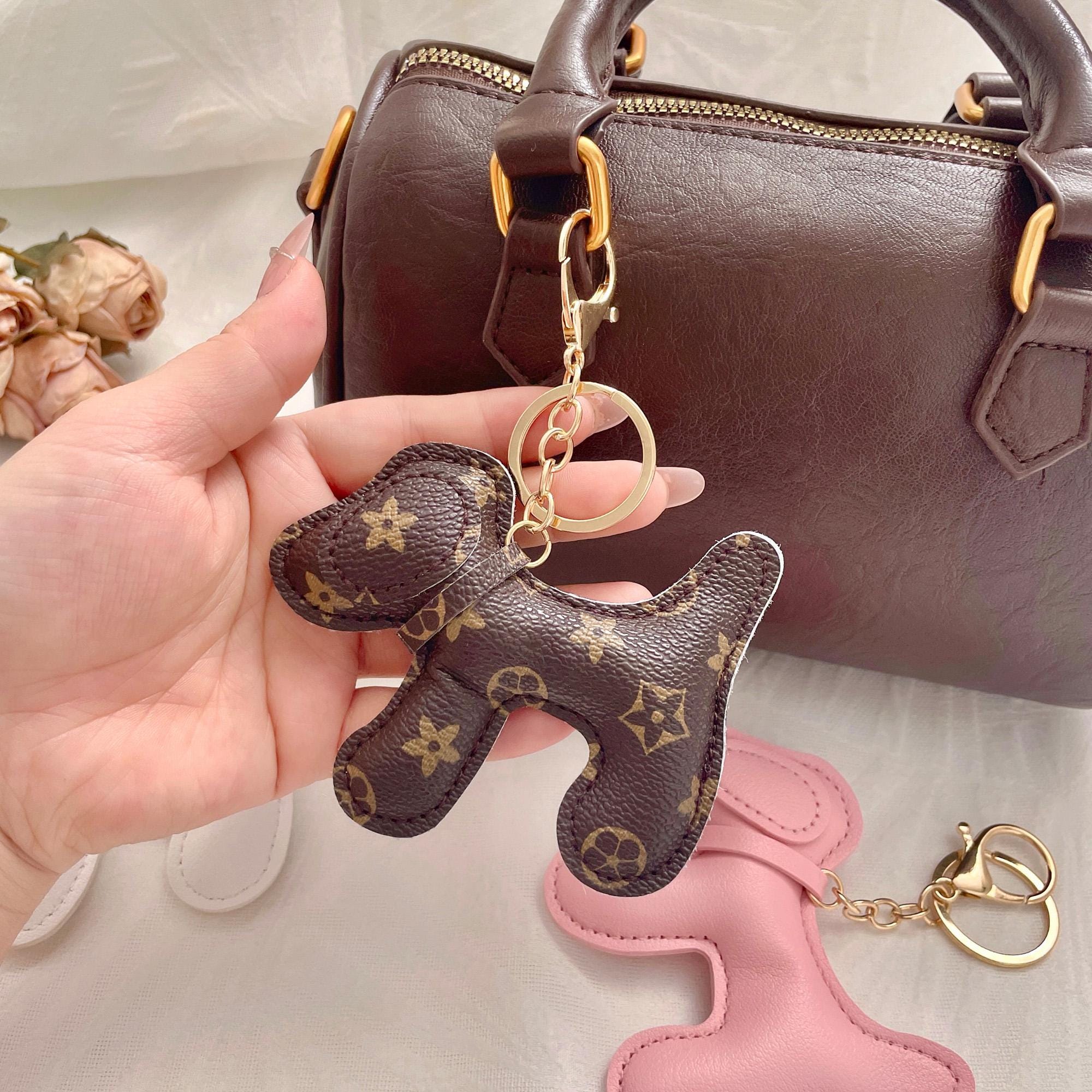 Louis vuitton puppy keychain - Etsy 日本