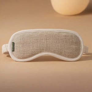 Organic Hemp Large Sleep Mask | Natural Fiber Eye Patch, Ethically Handmade in Nepal