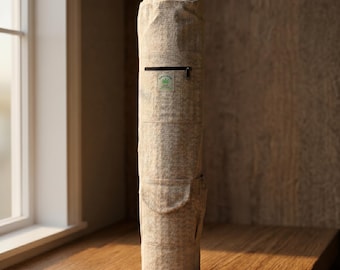 Himalayan Yoga Mat Bag in Unique Mache Kada (Fish Tail) Pattern, Boho Style