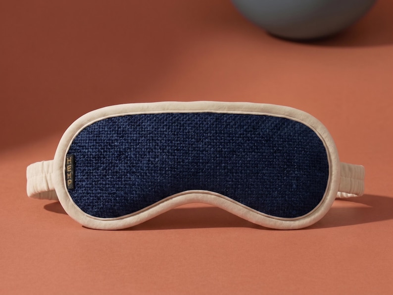 Organic Hemp Large Sleep Mask | Natural Fiber Eye Patch, Ethically ...