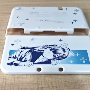 DIY Love Plus 3ds nds case full model series, 3ds 2ds nds replacement shells, cartoon anime handmade protective case for the mistress gifts