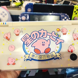 DIY Kirby 3ds nds case full model series, 3ds 2ds nds replacement shells, cartoon anime handmade protective case for the mistress gifts