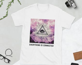 Everything Is Connected Shirt – Spiritual, Occult, and Illuminati Vibes | Unisex