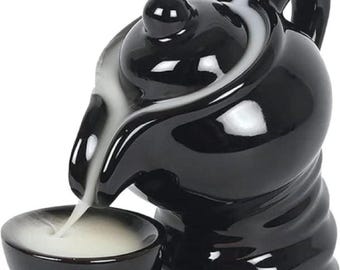 Resin Backflow Incense Holder Waterfall Smoke Burner