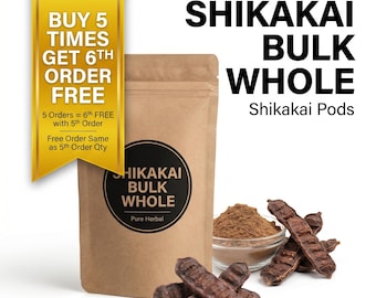 Biologische Shikakai Whole Pods bulk, natuurlijke reiniger voor gedroogd haar, rauw ayurvedisch ingrediënt (acacia concinna)