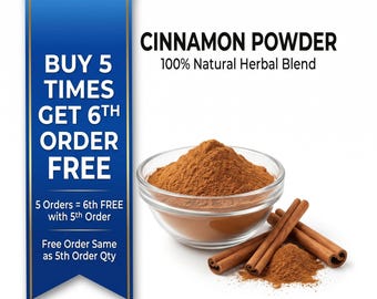 Cinnamon Powder | Ground Cinnamon Spice | Natural Culinary Ingredient for Baking, Cooking & Beverages