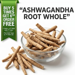 Ashwagandha Wurzel (Withania Somnifera) - Natürliches Adaptergut & Bestandteil für Kräutertee
