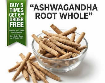 Ashwagandha Root (Withania Somnifera) – Natural Adaptogen & Herbal Tea Ingredient