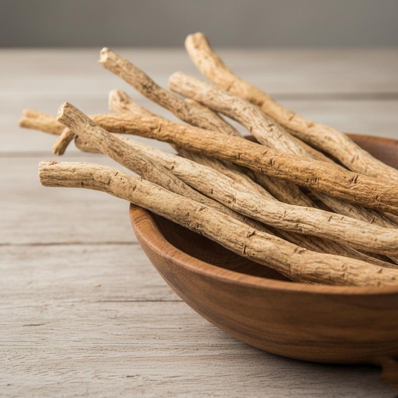 shatavari roots pile dried herbal asparagus racemosus natural ingredient