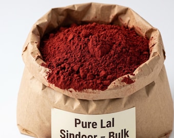 Polvo de bermellón a granel, polvo rojo tradicional Sindoor, de grado cosmético para Puja.
