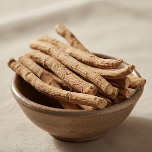 shatavari root sticks dried herbal asparagus racemosus natural product