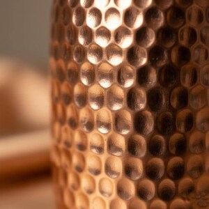 Hammered Copper Water Bottle