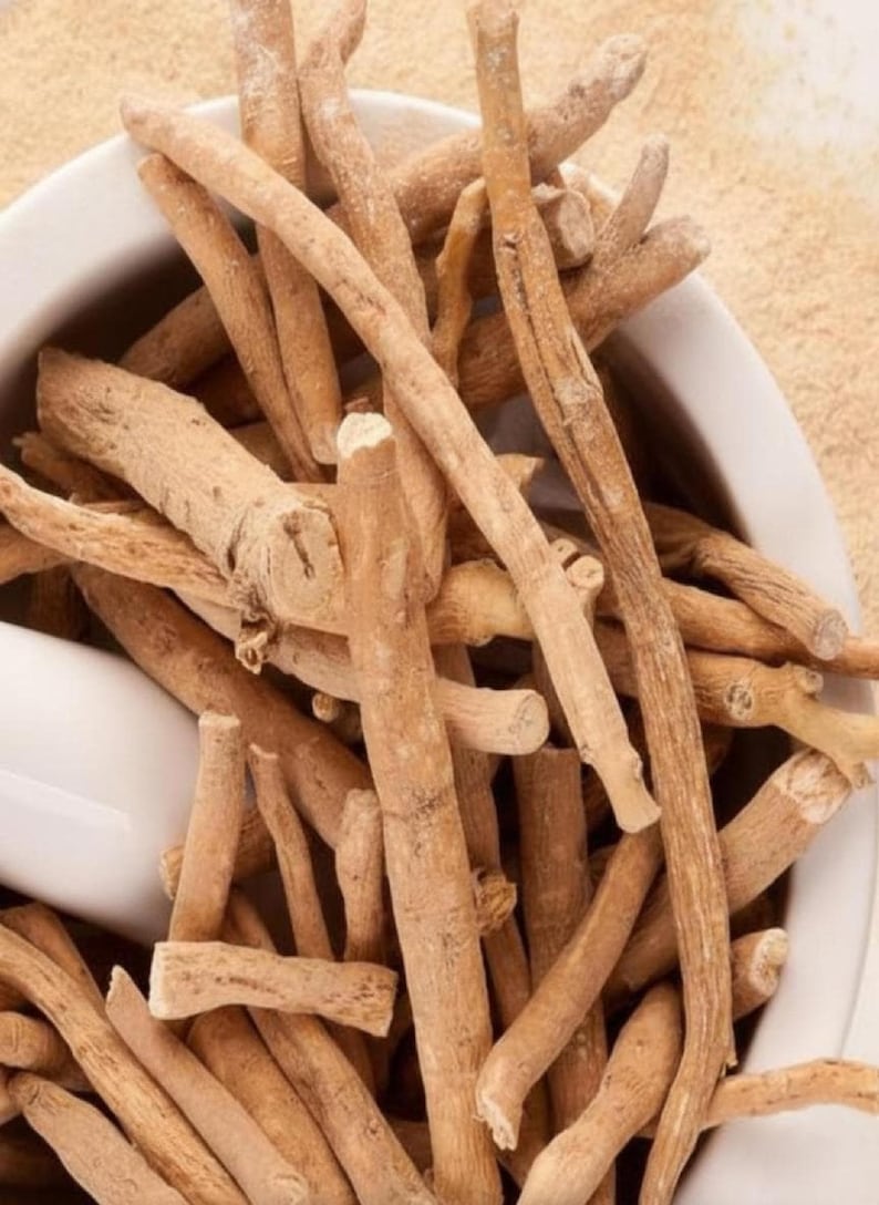 ashwagandha root dried withania somnifera herbal ayurvedic root sticks natural