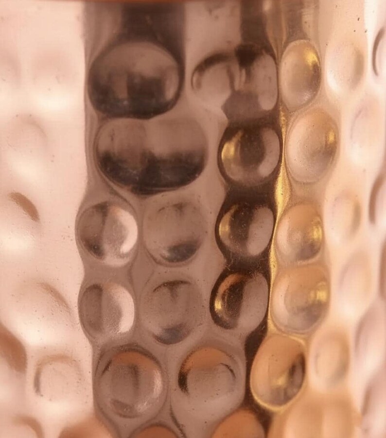 Hammered Copper Water Bottle