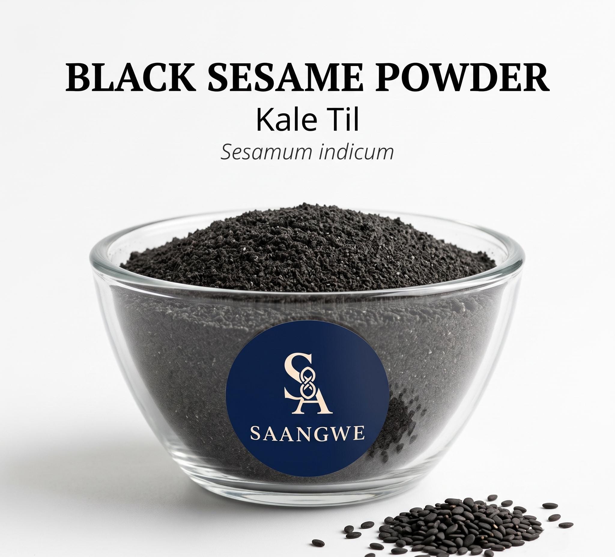 Black Sesame Powder - Etsy