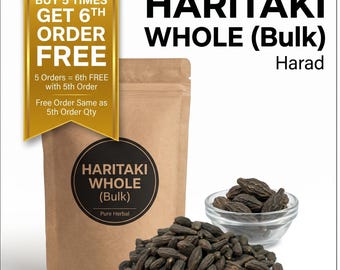 Biologische Hele Haritaki | Terminalia Chebula Heel voor Bulk