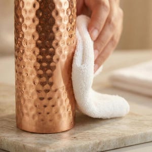 Hammered Copper Water Bottle