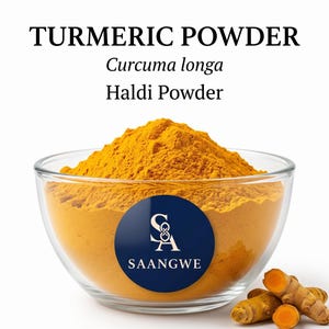 Kurkumapoeder, puur Haldi-poeder, curcuma longa, Golden Milk, huidverzorging, pooja en ayurvedische wellness