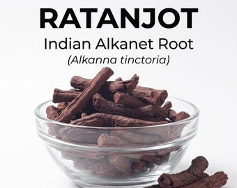 Alkanet Root, Ratanjot for Soap Making & Natural Coloring