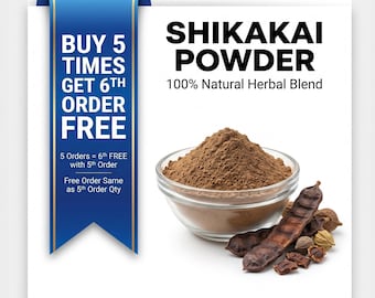 Shikakai Powder – Organic Ayurvedic Herb for Hair Cleanse, Scalp Care & Shine