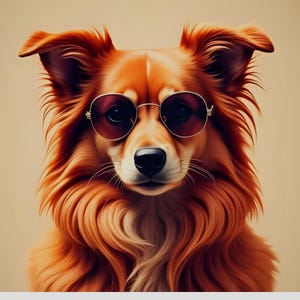 8 adorables chiens rustiques – Cliparts aquarelle de chiots mignons, en PNG haute qualité, parfaits pour l'impression