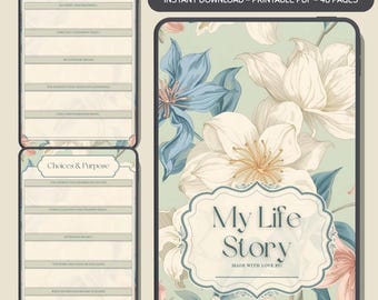 Grandparent's Legacy Journal: Guided Life Story Prompts (PDF)