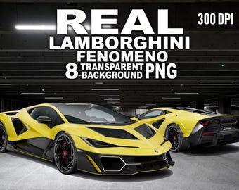 Lamborghini Fenomeno Real Car PNG Clipart 2K+ Pack