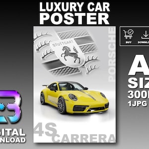 Porsche 911 Stencil - Etsy