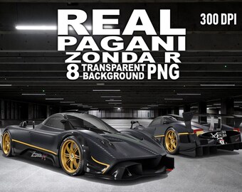 Pagani Zonda R Real Car PNG Clipart 2K+ Pack