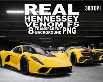 Hennessey Venom F5 Real Car PNG Clipart 2K+ Pack