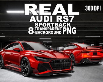 Audi RS7 Sportback PNG Clipart, Transparent Background (300 DPI)