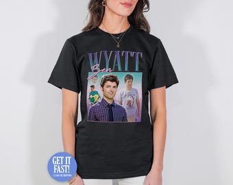 Camiseta homenaje a Ben Wyatt, Parks & Rec, regalo divertido, retro, años 90.
