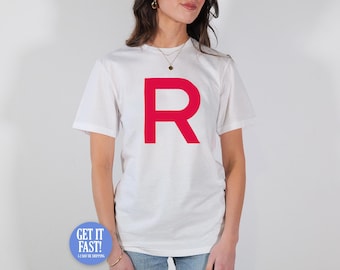 Team Rocket T-Shirt Mystic Valor Go Funny Halloween Costume Unisex