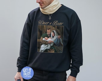 Roy Keane was für eine große Baby-Weihnachtspullover-Sweatshirt-Sweatshirt Lustiger Fußball-festlicher Fußballer Pandit Manchester hässliche Weihnachtsgeschenk-Party
