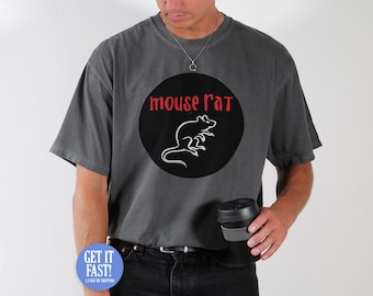 Camiseta de Ratón Rata del programa de televisión Parks & Rec Ron April Andy Regalo Retro 90's Vintage Divertido