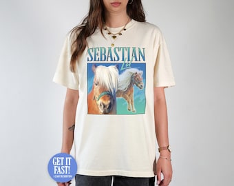 T-shirt hommage Lil Sebastian Parcs et loisirs Série télé Cadeau Rétro vintage des années 90 Drôle