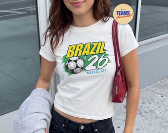 World Football Shirt Every Country Nation Soccer Team 2026 England Scotland USA France Brazil Poland Womens Baby Tee T-Shirt Top Flag Shirt