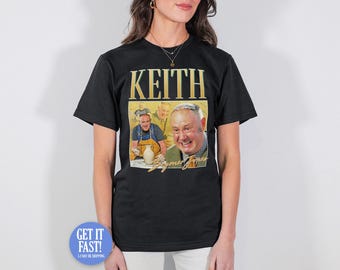 Keith Brymer Jones Homage T-Shirt Pottery Funny Icon Gift Throw British TV