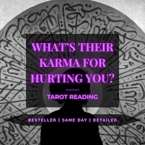 What Is Their Karma for Hurting You | Psychic Reading Karma Tarot Reading Same Day Tarot Reading | Ex Lover Reading Honest Reading Love