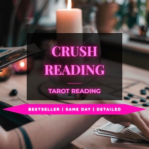 Crush Reading | Love Reading Same Day Tarot Reading | Psychic Love Reading | Does He love Me | Does He like Me | Crush Tarot Reading