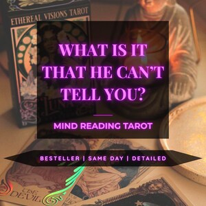 Mind Reading | Same Day Psychic Reading | Exact Thoughts Reading | Telepathy Reading | Love Tarot Reading | Psychic Telepathy Reading
