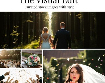 Bridal Stock Photo Collection | Elegant Wedding & Bride Lifestyle Images | Digital Download